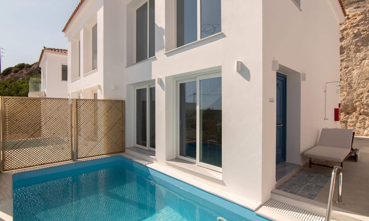 Ormos Koumeikon Villa | Alluring Samos Beachfront Villa | Villa Thalassa Breeze | Panoramic Sea Views |.