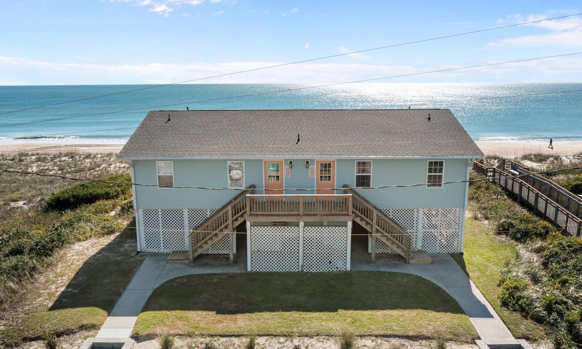 Indian Beach House | Classic Oceanfront Beach Cottage!