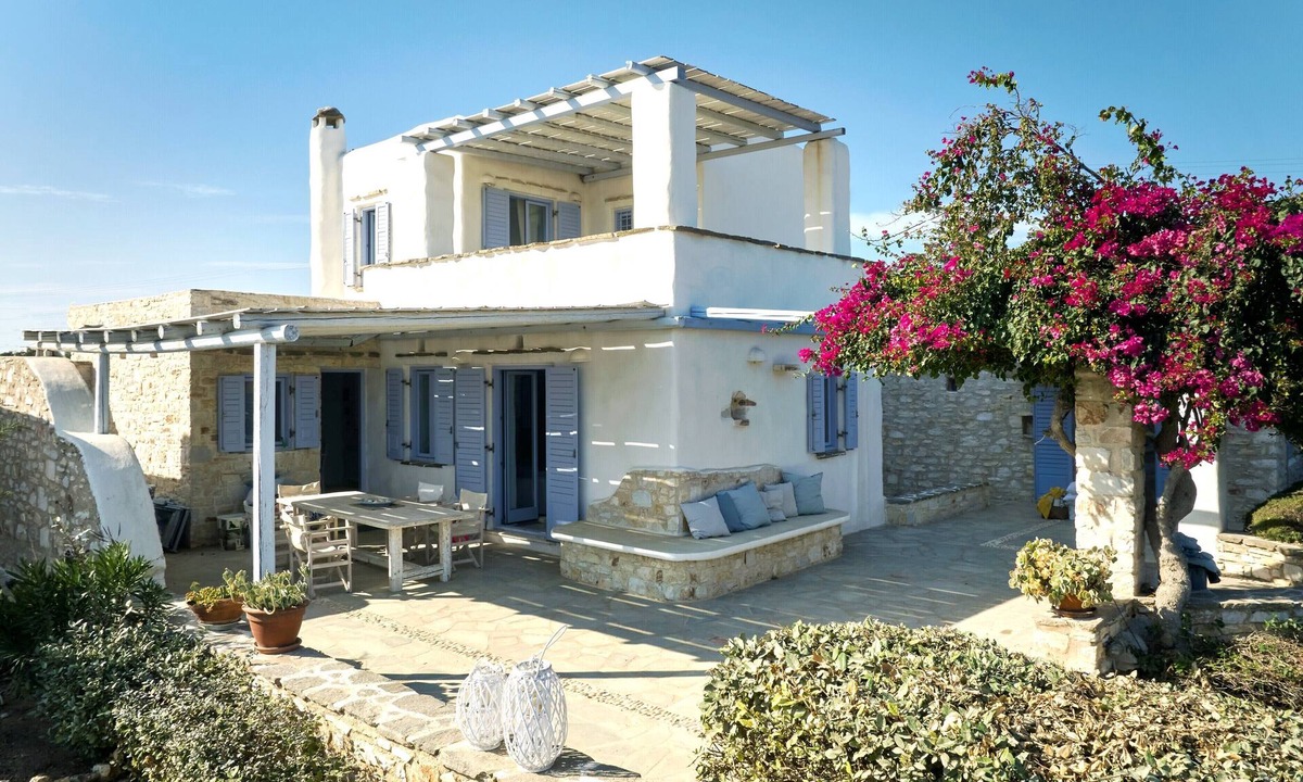 Santa Maria Villa | Cycladic Villa, Blue Stories.