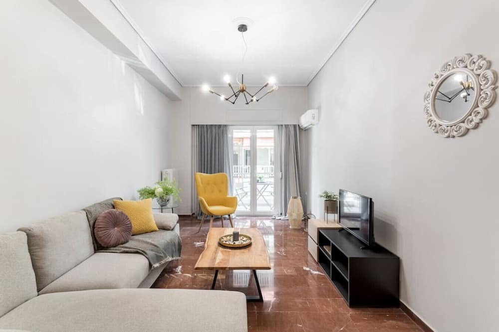 Filopappou Apartment | Explore History from a Chic Central Apartment