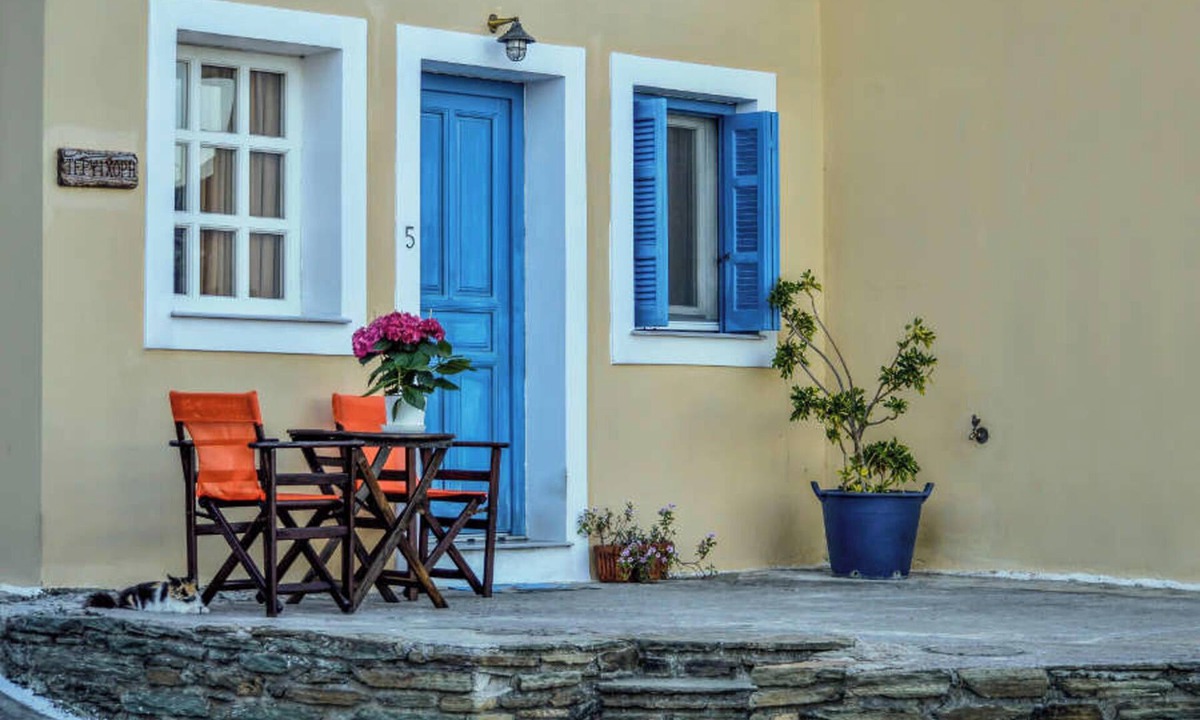 Andros Apartment | Mainades Maisonette - Terpsichore Seaview Gem