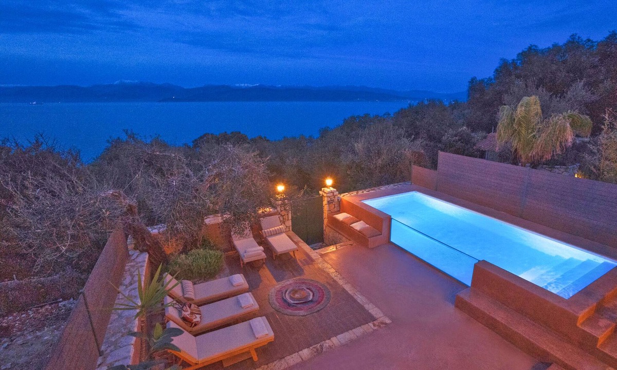Agios Spyridon Corfu House | Olivia on Sea - Heated Pool Sea view