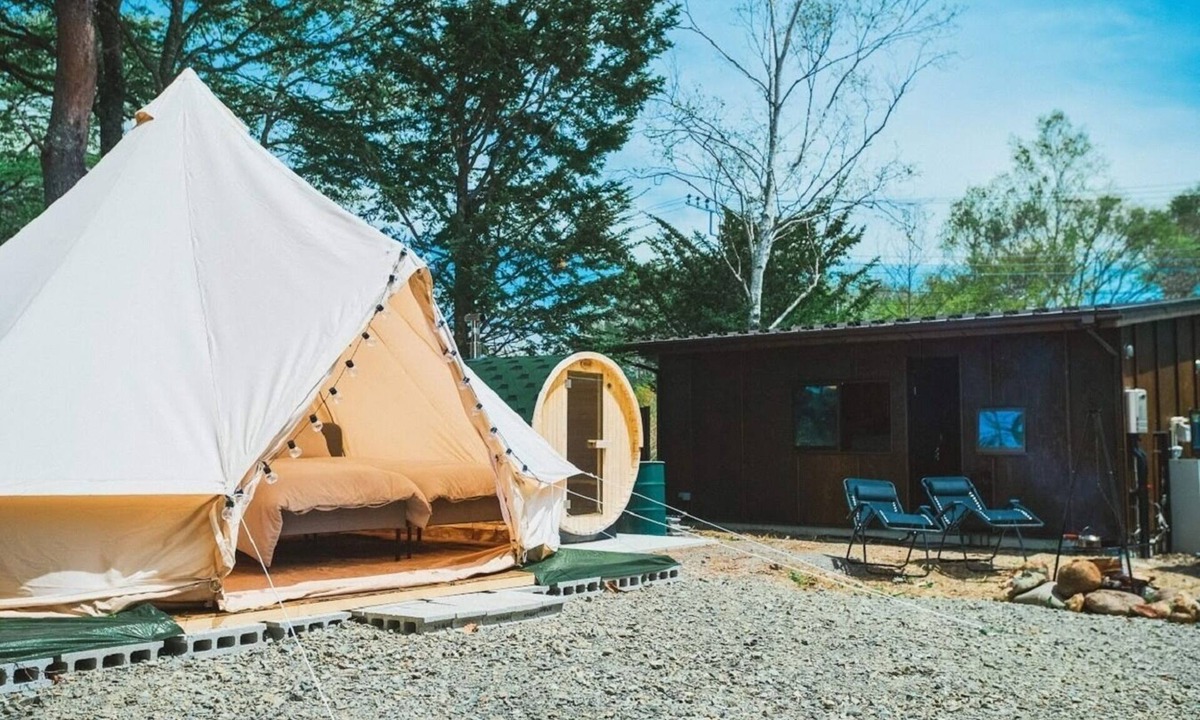 Hokuto RV Rental | Plan with private barrel sauna flat rate for up t/North Dublin Yamanashi