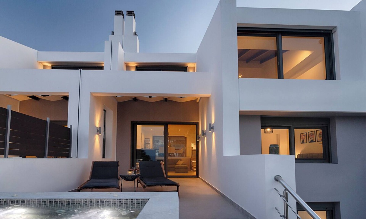 Korithion Villa | Serenity Villa 1 with Jacuzzi, Castle & Sea View