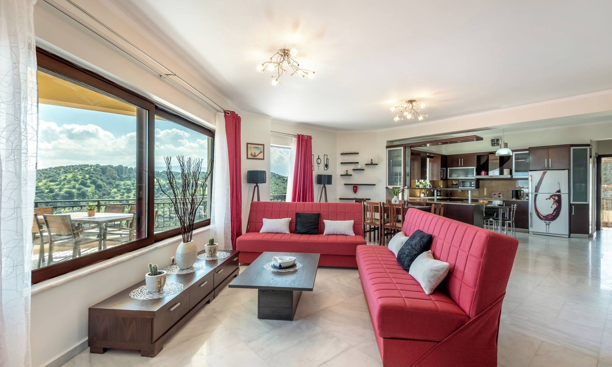 Stalos Apartment | Sunlit sea view two apartments with stunning ocean view in Stalos, Chania