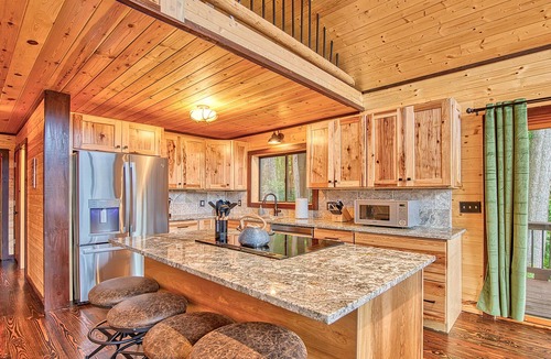 Clyde Ski Chalet | A-Frame on Private Mountaintop with Long Range Views