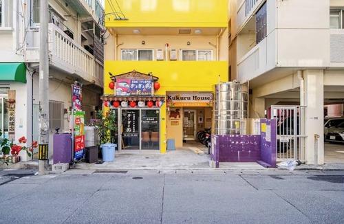 Naha City Centre Apartment | A queensize bed and a sofa bed make this a comfor/Naha Okinawa