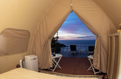Playa Ocotal House | A Slice of Paradise. Superb private luxury tent with stunning ocean view