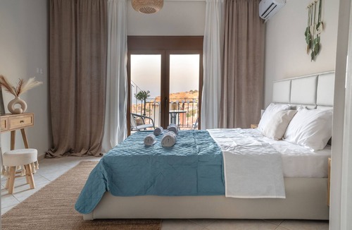 Lesvos House | Aegean Nest | 2-Bedroom House with Castle Views