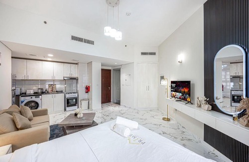 Dubai Apartment | Comfortable Studio with Dubailand Vibes