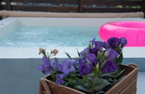 Tsagarada House | Dandy Villas Tsagkarada - Sky Blue Pansy - Jacuzzi