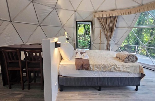 Katira Cabin | Deluxe Jungle Dome with King Bed & Deck