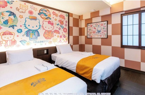 Asato Hotel | Hello Kitty Character Twin | Room only Stand/Naha Okinawa