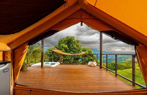 Monterrey RV Rental | Luxury Volcano View Tent for Two