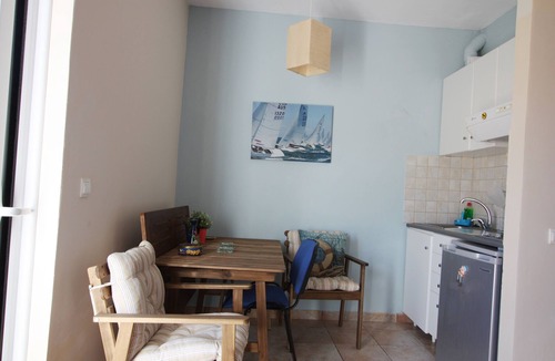 Skala Apartment | Mandola Studios Beachside - Skala Beach (Blue Studio)
