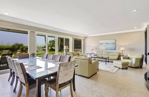 Beach Lagoon House | Oceanfront home with huge windows and a panoramic views