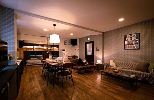 Nishi Apartment | Parking for 1 car Fun for 8 people Bunk bed room/Sapporo Hokkaidō