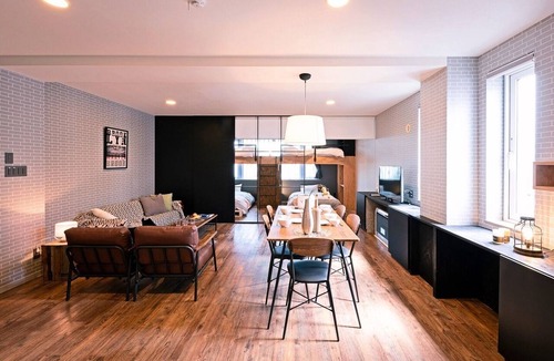 Nishi Apartment | Parking for 1 car Fun for 8 people Bunk bed room/Sapporo Hokkaidō