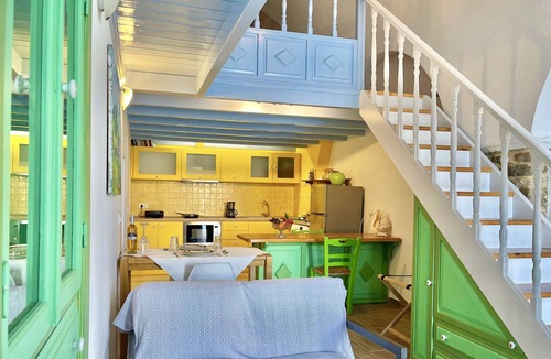 Symi Apartment | Pitini 2 - Seafront - Harbour view