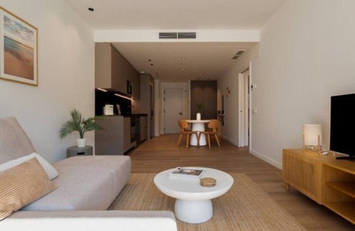 Sitges Apartment | Premium Apartment, Pool View, King + Single