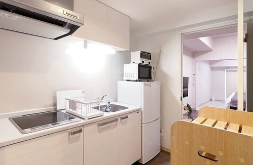 Hiroshima City Centre Apartment | Spacious 1BR Apt For 6 Ppl Great Location with room wifi