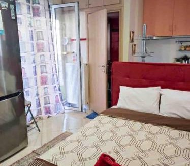 Kallithea Apartment | Spacious private rooftop studio, mountain and sea view