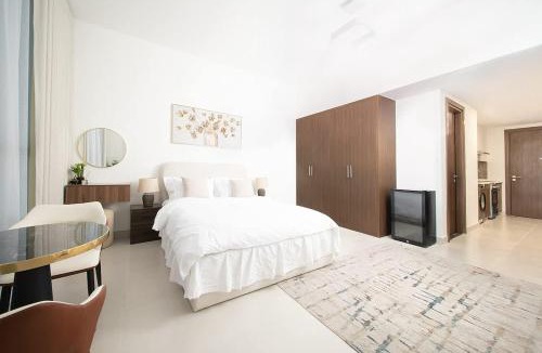 Al Hamriya Apartment | Stunning Beachfront Studio at Blue Bay Walk - Ajmal Makan