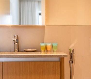 Dubai Apartment | Sunset Creek Oasis: 1BR Gem Luxury Beach Apartment