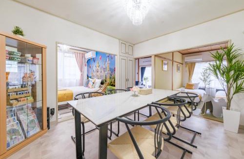 Minamikasai Apartment | TDR車9分 3BR 5Bed 夢の続きを楽しめる宿 -TAMU-LAND Kasai-