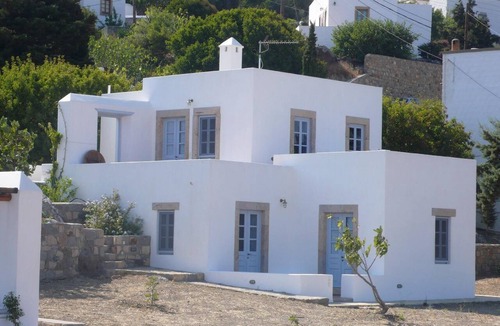 Chora House | Traditional villa in Hora with sea view to the Aegean