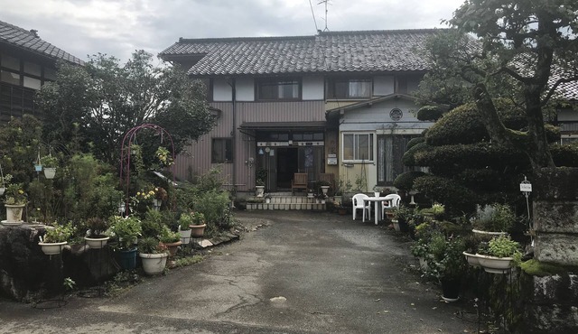 A house with a rural garden
