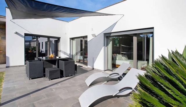 Alluring Villa with Private Pool, Garden and Coast