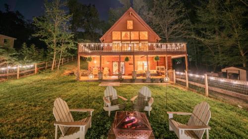 Amenity Packed A-frame Cabin With Two Bedrooms And Loft