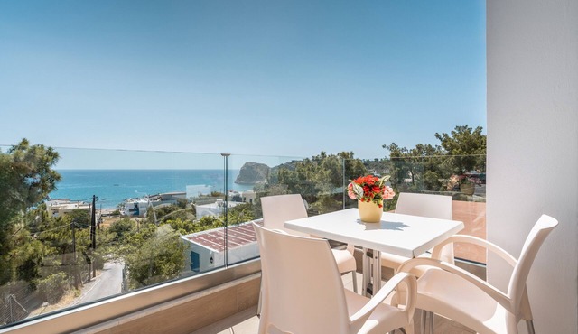 Apartment 'Solymar Prive Sea View' with Sea View, Wi-Fi and Air Conditioning