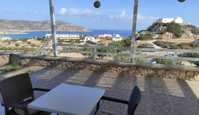 Apartment 'Vista Mare Lakki' with Sea View, Wi-Fi and Air Conditioning