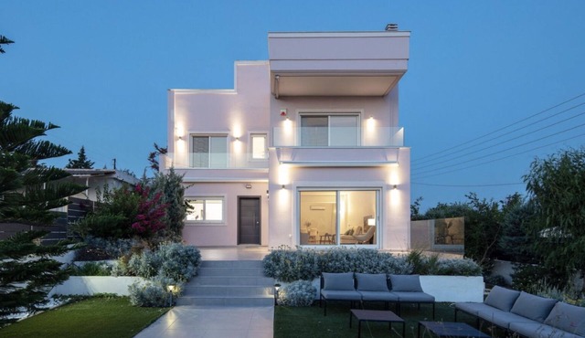 ATHENS RIVIERA GRAND PANORAMIC VILLAS I&II LAGONISSI/PEACEFUL/VIEW SEA SUNSET