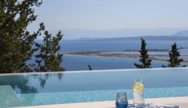 Brand New Villa Ionion Theasis Kallisti w/t endless sea view & private pool