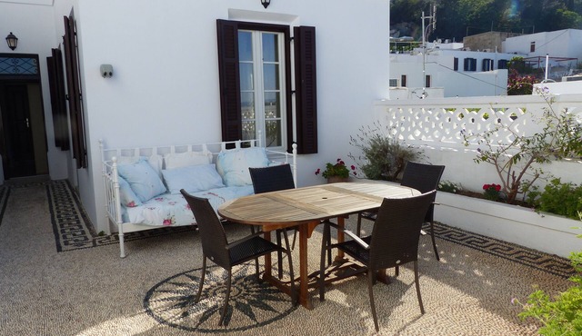 Central Lindos village house.