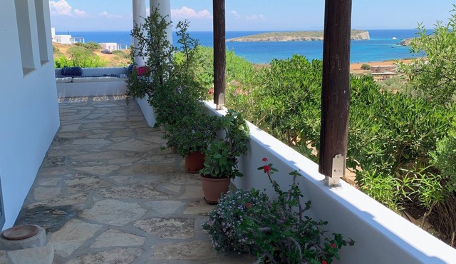 Charming house in Lipsi with exceptional view of the Aegean Sea