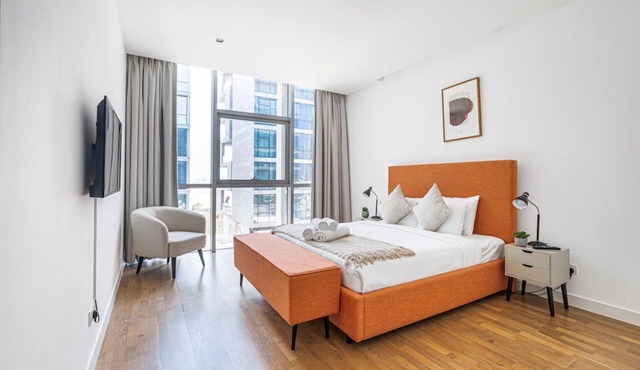 City Walk 1BR, Stunning Burj Khalifa View