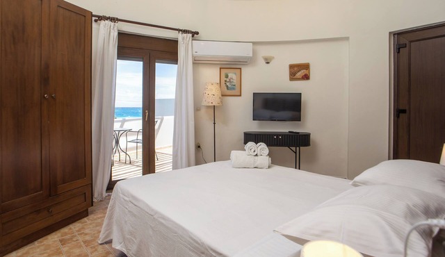 Cosy studio ARMONIA for 2 persons with great sea views in Rhodes-Ialysos