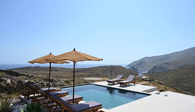 Dazzling Kythnos Villa | Villa Arthemis | 2BR | Breathtaking Sea Views