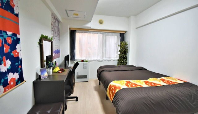 Double Bedroom C 3 minutes walk from Shiroishi Sub - 406/Sapporo Hokkaidō