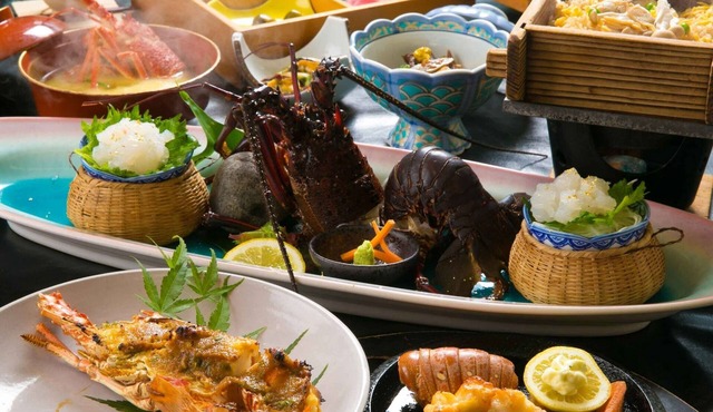Exquisite spiny lobster Half Board plan Nonsmoking Renewal JapaneseWestern style room/Minamikyushu Kagoshima