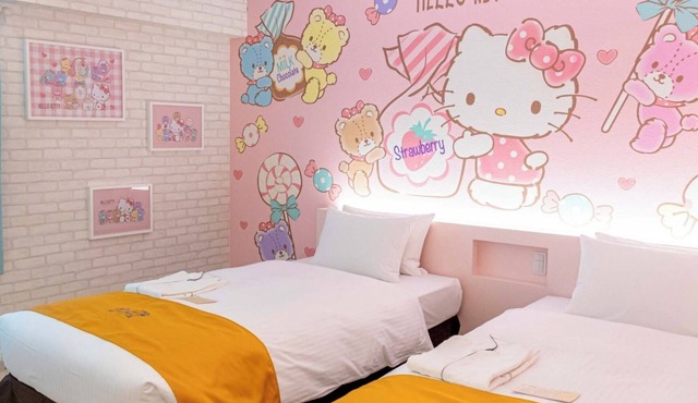Hello Kitty Character Twin | Room only Stand/Naha Okinawa