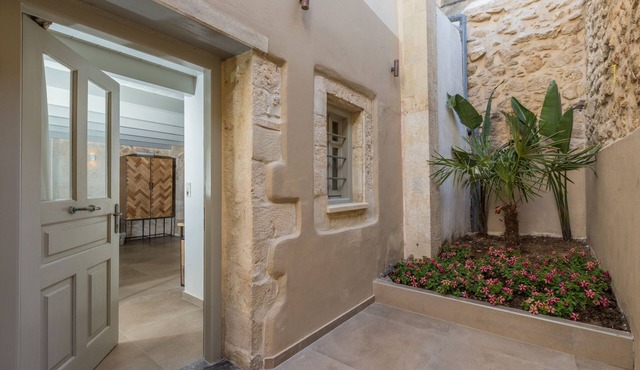 In the old historical town of Rethymno, Myrthia Luxury home with a private pool