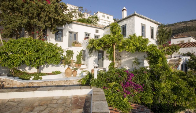 Large traditional villa 30 meters from the sea. Stunning sea and sunset views.