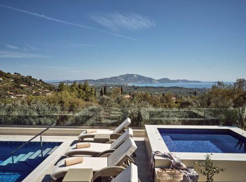 Lithakia Balcony Villa - Private Pool, Large Groups & Sea View, by ZanteWize