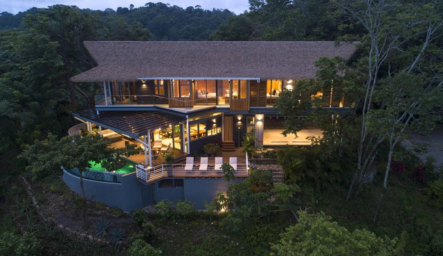 Luxury Villa with Epic Waterslide & Stunning Ocean Views