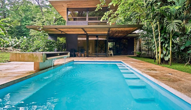 Malibu Jungle House- private pool, steps to the beach